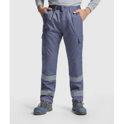 Gift Campaign Pantaloni da lavoro lunghi alta visibilità 240 g/m2 Roly Daily HV> Pantaloni