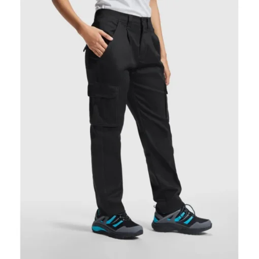 Gift Campaign Pantaloni da lavoro lunghi donna con elastan 250g/m2 Roly Daily Stretch> Pantaloni
