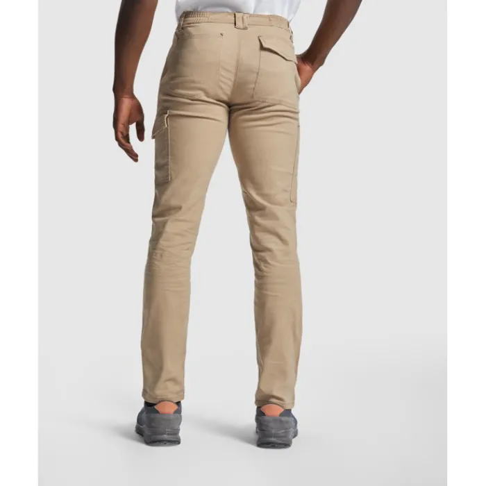 Gift Campaign Pantaloni da lavoro lungo uomo in cotone ed elastan 300g/m2 Roly Fonta> Pantaloni