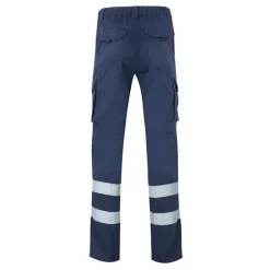 Gift Campaign Pantaloni da lavoro unisex con bande riflettenti 240 g/m2 Velilla></noscript> Pantaloni