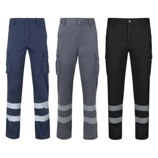 Gift Campaign Pantaloni da lavoro unisex con bande riflettenti 240 g/m2 Velilla> Pantaloni