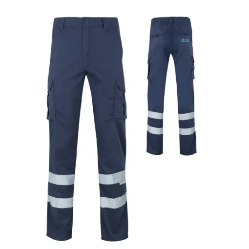 Gift Campaign Pantaloni da lavoro unisex con bande riflettenti 240 g/m2 Velilla> Pantaloni