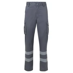 Gift Campaign Pantaloni da lavoro unisex con bande riflettenti 240 g/m2 Velilla></noscript> Pantaloni