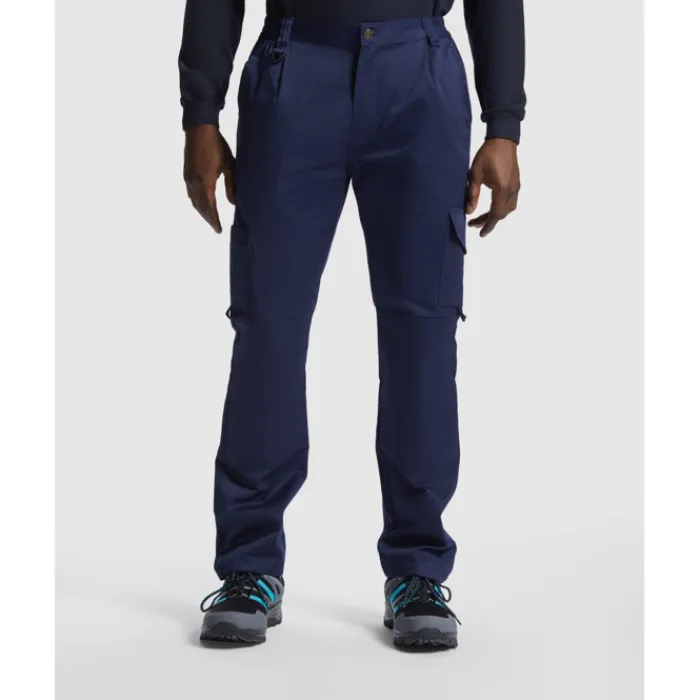 Gift Campaign Pantaloni lavoro con tasche in poliestere e cotone 245g/m2 Roly Protect> Pantaloni
