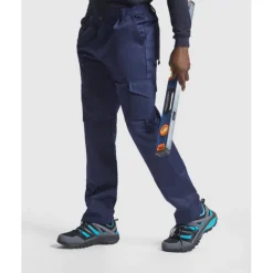 Gift Campaign Pantaloni lavoro con tasche in poliestere e cotone 245g/m2 Roly Protect><noscript><img width=