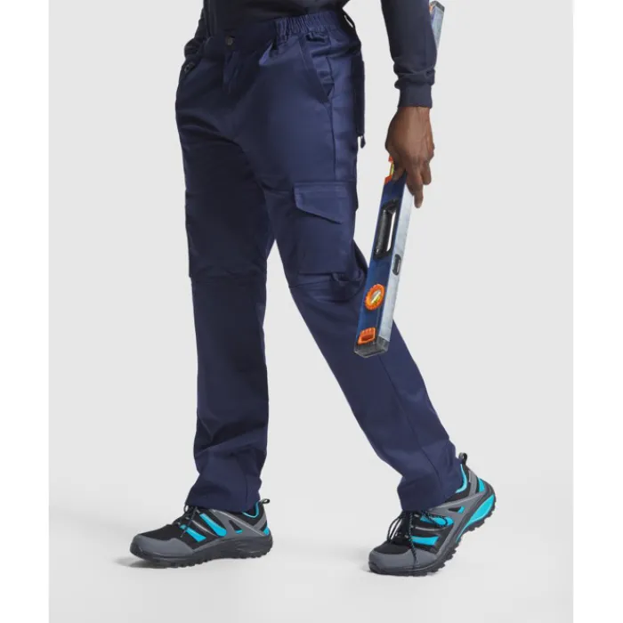 Gift Campaign Pantaloni lavoro con tasche in poliestere e cotone 245g/m2 Roly Protect> Pantaloni