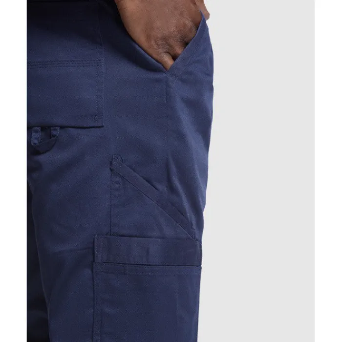 Gift Campaign Pantaloni lavoro con tasche in poliestere e cotone 245g/m2 Roly Protect> Pantaloni