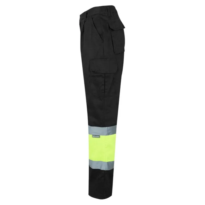 Gift Campaign Pantaloni lavoro in cotone e poliestere con riflettenti 210g/m2 Velilla> Pantaloni