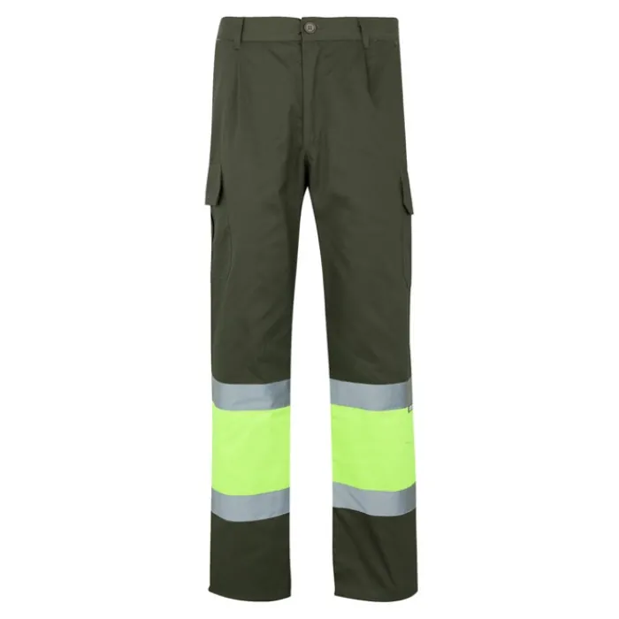 Gift Campaign Pantaloni lavoro in cotone e poliestere con riflettenti 210g/m2 Velilla> Pantaloni