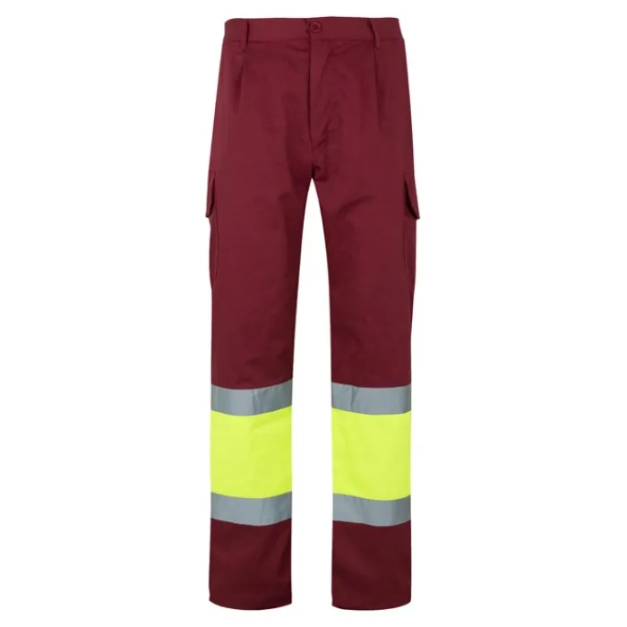 Gift Campaign Pantaloni lavoro in cotone e poliestere con riflettenti 210g/m2 Velilla> Pantaloni