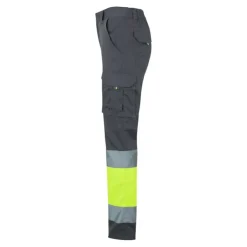 Gift Campaign Pantaloni lavoro strisce riflettenti cotone poliestere 240g/m2 Velilla> Pantaloni