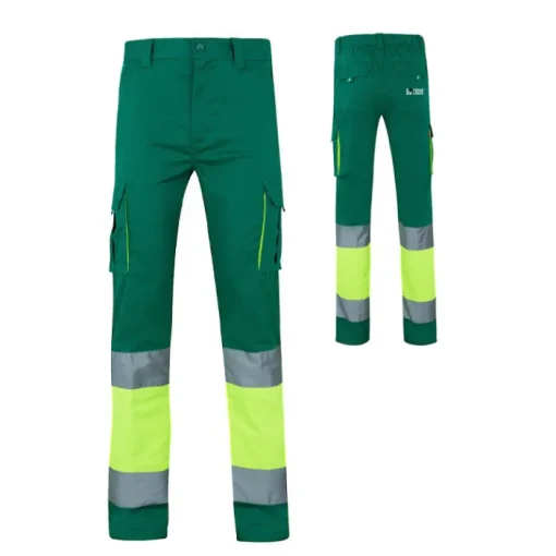 Gift Campaign Pantaloni lavoro strisce riflettenti cotone poliestere 240g/m2 Velilla> Pantaloni
