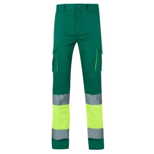 Gift Campaign Pantaloni lavoro strisce riflettenti cotone poliestere 240g/m2 Velilla> Pantaloni