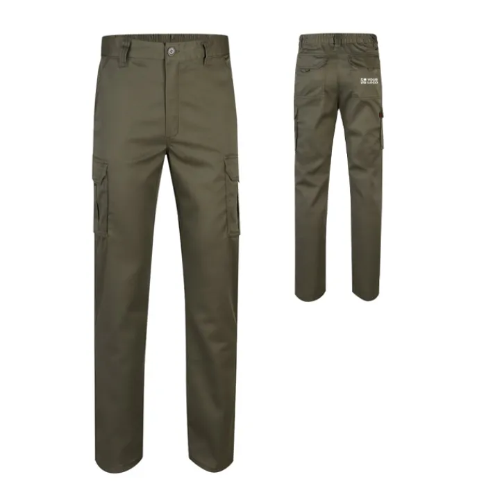 Gift Campaign Pantaloni multitasche unisex in cotone e poliestere 240 g/m2 Velilla> Pantaloni