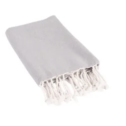 Gift Campaign Pareo in cotone e poliestere monocolore con frange bianche 170 g/m2></noscript> Teli Mare|Asciugamani Personalizzati