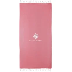 Gift Campaign Pareo in cotone e poliestere monocolore con frange bianche 170 g/m2></noscript> Teli Mare|Asciugamani Personalizzati