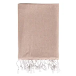 Gift Campaign Pareo in cotone e poliestere monocolore con frange bianche 170 g/m2></noscript> Teli Mare|Asciugamani Personalizzati