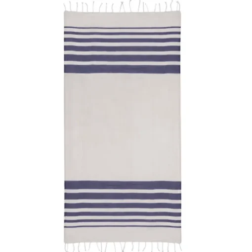 Gift Campaign Pareo in cotone riciclato e poliestere con frange 150 g/m2> Teli Mare|Asciugamani Personalizzati