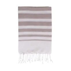 Gift Campaign Pareo in cotone riciclato e poliestere con frange 150 g/m2></noscript> Teli Mare|Asciugamani Personalizzati