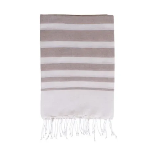 Gift Campaign Pareo in cotone riciclato e poliestere con frange 150 g/m2> Teli Mare|Asciugamani Personalizzati