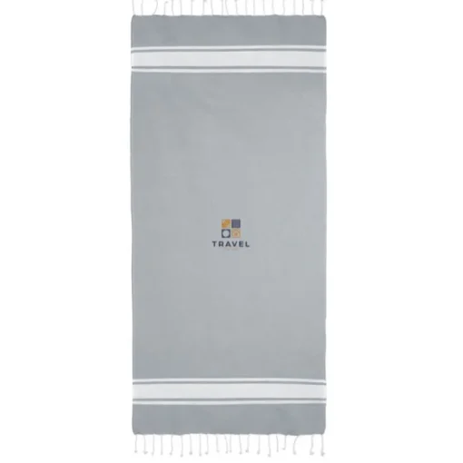 Gift Campaign Pareo promozionale in cotone riciclato e poliestere da 150 g/m2> Teli Mare|Asciugamani Personalizzati