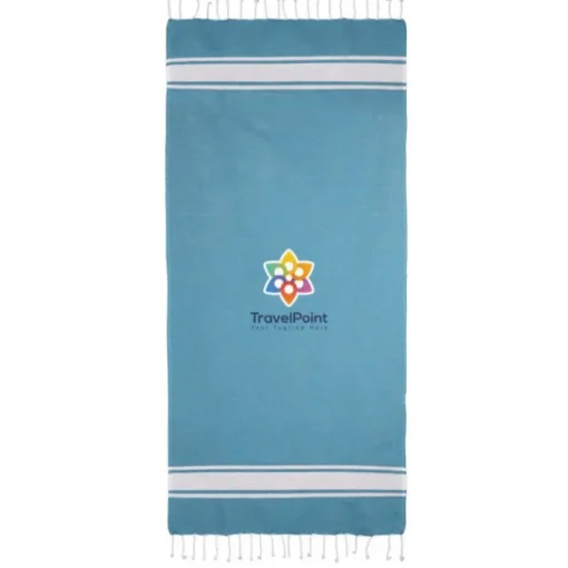 Gift Campaign Pareo promozionale in cotone riciclato e poliestere da 150 g/m2> Teli Mare|Asciugamani Personalizzati
