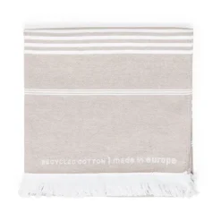 Gift Campaign Pareo pubblicitario in cotone riciclato e poliestere 250 g/m2 Bonifacio></noscript> Teli Mare|Asciugamani Personalizzati