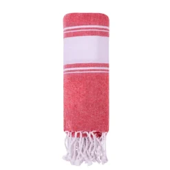 Gift Campaign Pareo telo bicolore in cotone e poliestere con frange 180g/m2></noscript> Teli Mare|Asciugamani Personalizzati