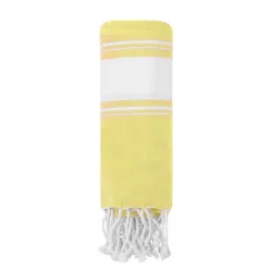 Gift Campaign Pareo telo bicolore in cotone e poliestere con frange 180g/m2></noscript> Teli Mare|Asciugamani Personalizzati