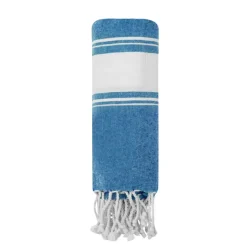 Gift Campaign Pareo telo bicolore in cotone e poliestere con frange 180g/m2></noscript> Teli Mare|Asciugamani Personalizzati
