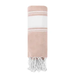 Gift Campaign Pareo telo bicolore in cotone e poliestere con frange 180g/m2></noscript> Teli Mare|Asciugamani Personalizzati