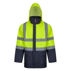 Gift Campaign Parka da lavoro bicolore 4 in 1 in poliestere da 180 g/m2 Velilla> Giubbotti