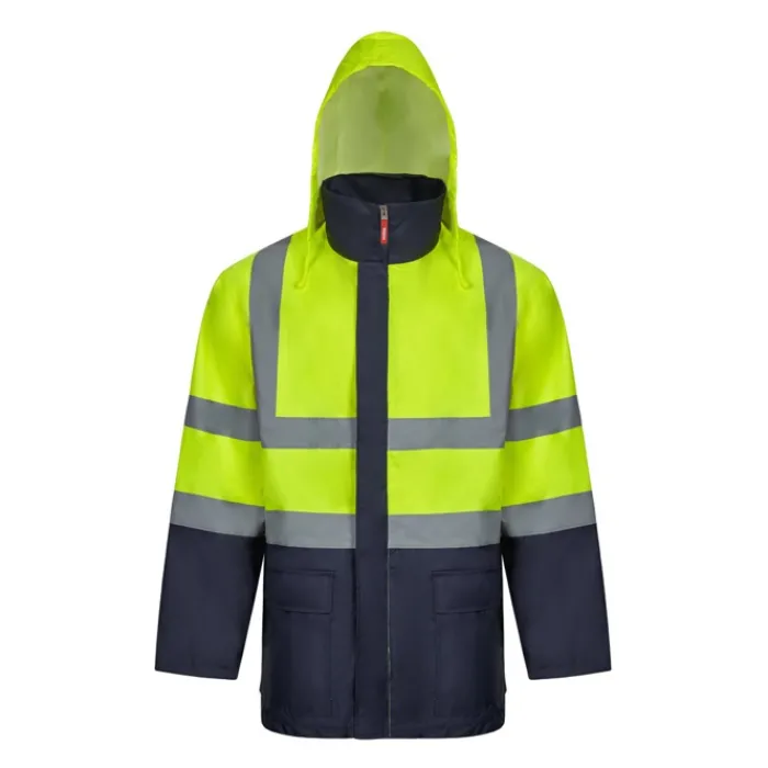 Gift Campaign Parka da lavoro bicolore 4 in 1 in poliestere da 180 g/m2 Velilla> Giubbotti