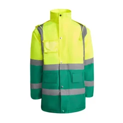 Gift Campaign Parka da lavoro imbottito ad alta visibilità da 395 g/m2 Roly Merak></noscript> Giubbotti