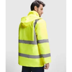 Gift Campaign Parka da lavoro imbottito ad alta visibilità da 395 g/m2 Roly Merak></noscript> Giubbotti