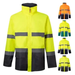 Gift Campaign Parka da lavoro in poliestere con elementi riflettenti 190g/m2 Velilla></noscript> Giubbotti