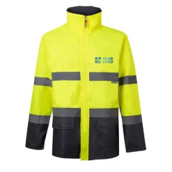 Gift Campaign Parka da lavoro in poliestere con elementi riflettenti 190g/m2 Velilla></noscript> Giubbotti