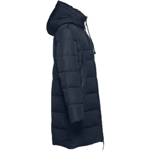 Gift Campaign Parka lungo imbottito con cappuccio in poliestere THC Brussels> Giubbotti
