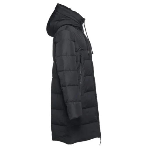 Gift Campaign Parka lungo imbottito con cappuccio in poliestere THC Brussels> Giubbotti