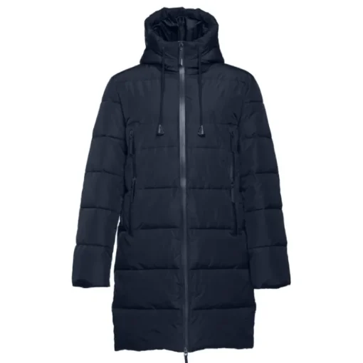 Gift Campaign Parka lungo imbottito con cappuccio in poliestere THC Brussels> Giubbotti
