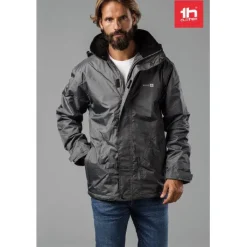 Gift Campaign Parka unisex imbottito ed impermeabile in poliestere THC Liubliana></noscript> Giubbotti