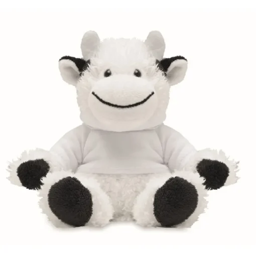Gift Campaign Peluche a forma di mucca con hoodie per stampa sublimatica Kiri> Peluche