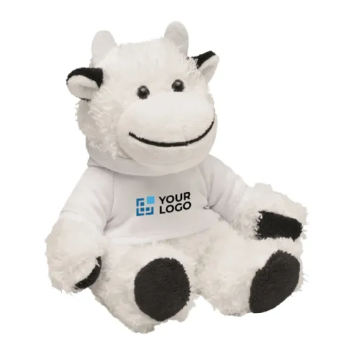 Gift Campaign Peluche a forma di mucca con hoodie per stampa sublimatica Kiri> Peluche