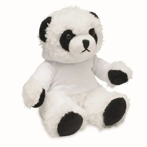 Gift Campaign Peluche a forma di panda con hoodie per stampa sublimatica Panda> Peluche