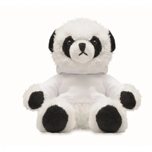Gift Campaign Peluche a forma di panda con hoodie per stampa sublimatica Panda> Peluche