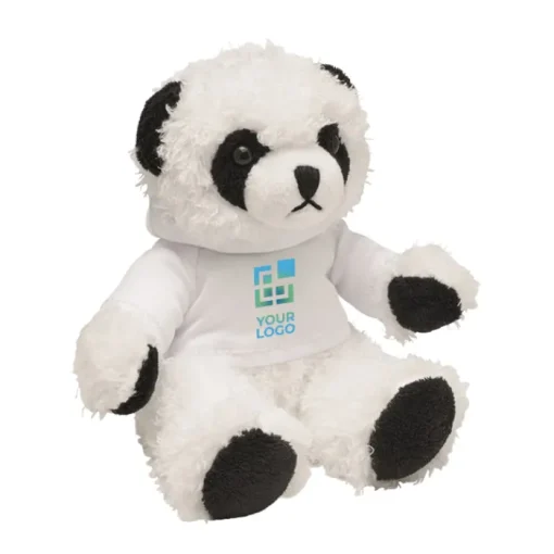 Gift Campaign Peluche a forma di panda con hoodie per stampa sublimatica Panda> Peluche