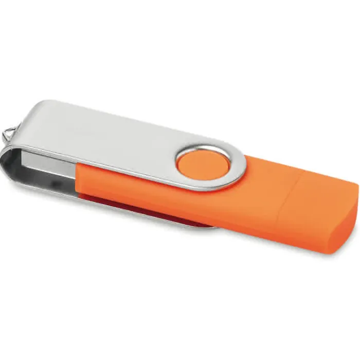Gift Campaign Pendrive 2.0 con connessione per cellulare OTG Techmate OTG> Chiavette Usb Economiche