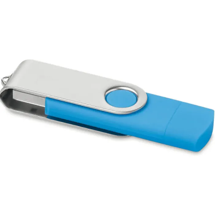 Gift Campaign Pendrive 2.0 con connessione per cellulare OTG Techmate OTG> Chiavette Usb Economiche