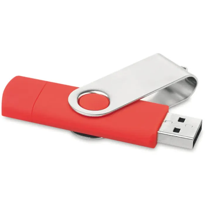 Gift Campaign Pendrive 2.0 con connessione per cellulare OTG Techmate OTG> Chiavette Usb Economiche