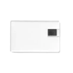 Gift Campaign Pendrive a forma di carta di credito in acrilico Clear> Tessere Usb Personalizzate